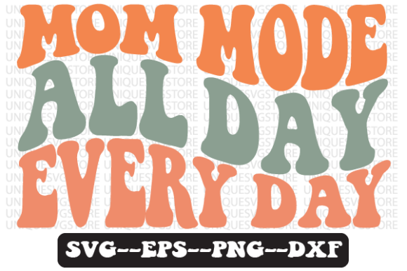 Mom Mode Retro SVG: Crafts and Graphics Review