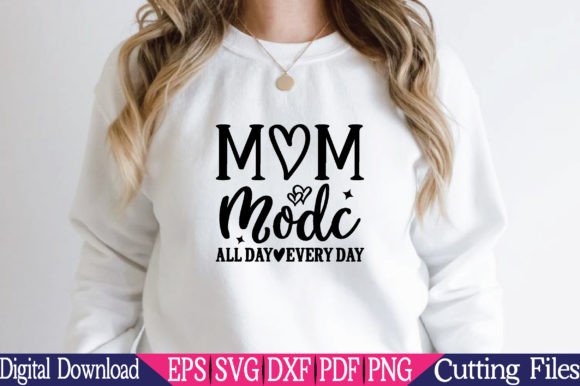 Mom Mode SVG: Crafts & Graphics for Branding
