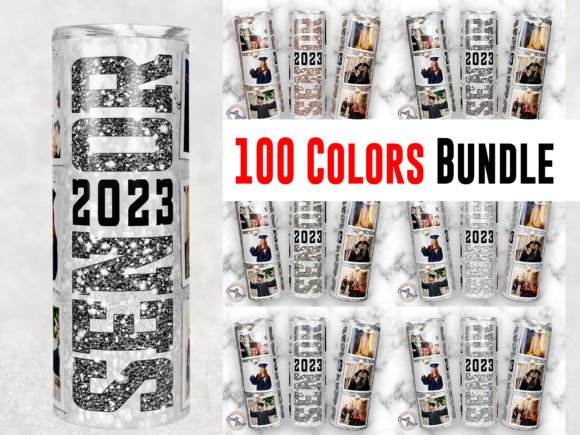 Reviewing 100 Colors Bundle: Mom of a Senior 2023 Graphics & Crafts